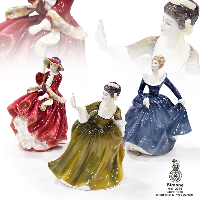 영국산 로얄덜튼 피겨린세트