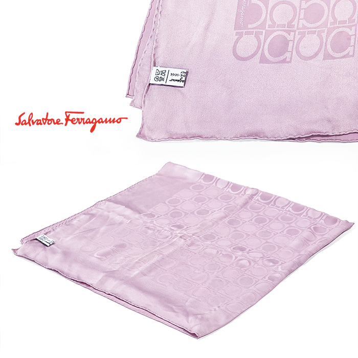 페라가모 실크 스카프