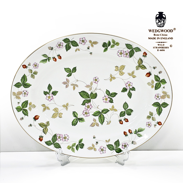영국산 웨지우드 와일드스트로베리 라지오발(39.5cm)