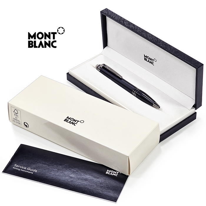 몽블랑 스타워커 울트라 블랙레진 볼펜(미사용)