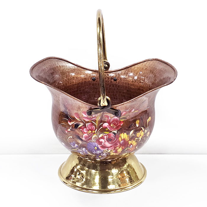 이태리산 황동 핸드페인팅 바구니