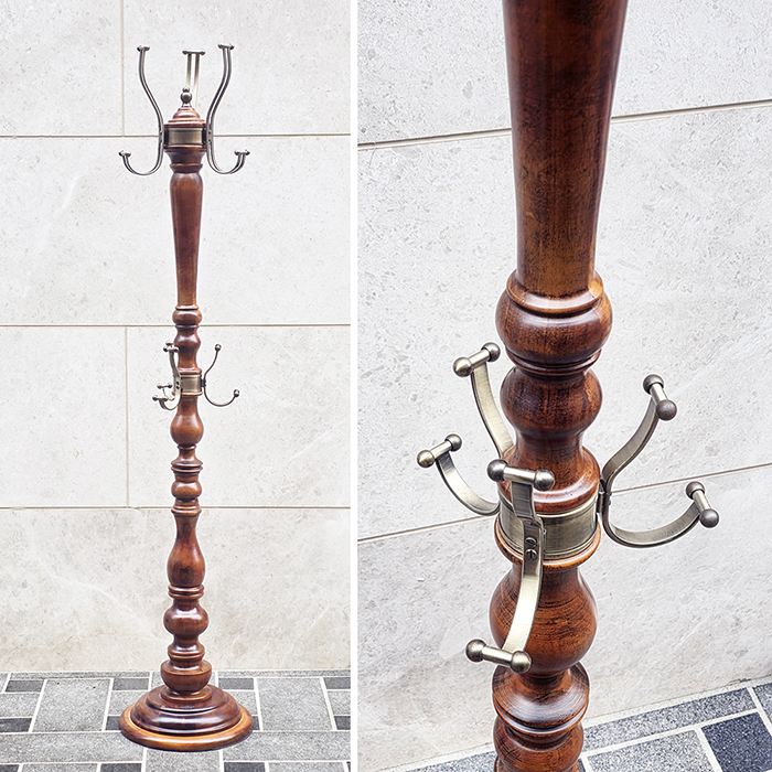 Via Venet 원목 옷걸이