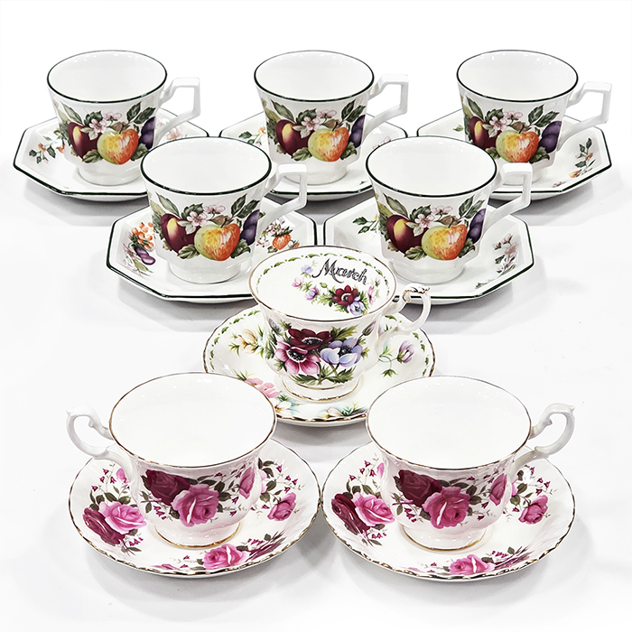 영국산 존슨 브라더스 & 로얄알버트 찻잔세트