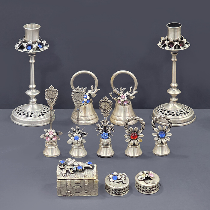 이태리 Nicla 니클라 스털링 925실버 촛대,종,함세트