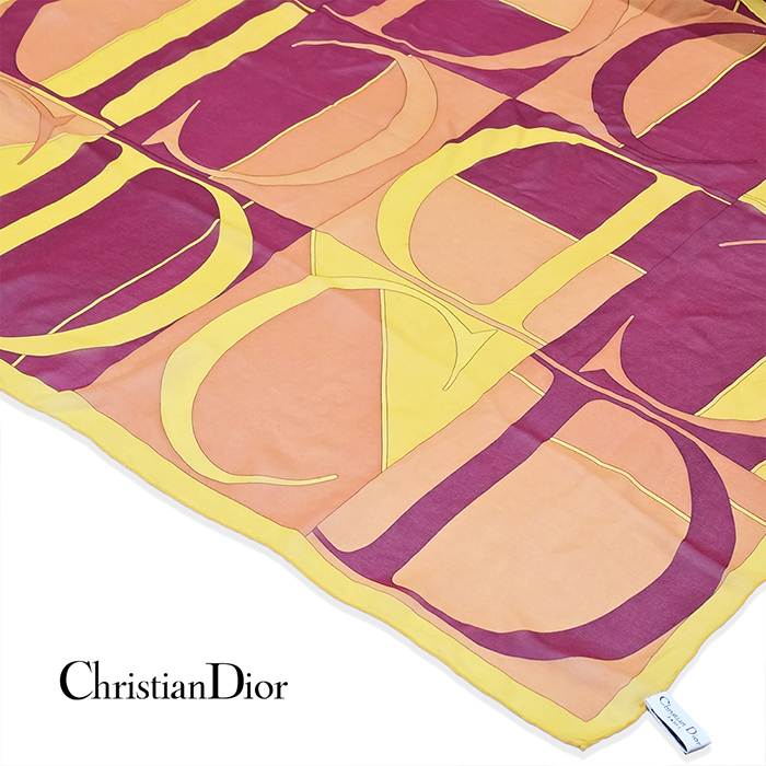 크리스찬 디올 썸머 실크 스카프