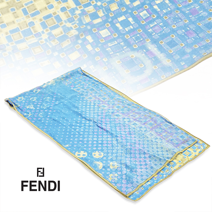 FENDI 펜디 썸머 실크 스카프