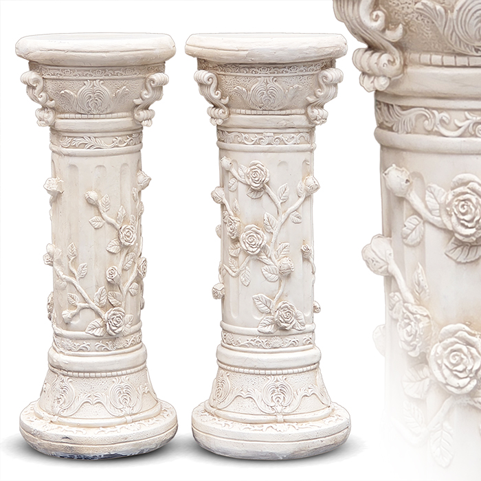 유로 장미입체조각 FRP 장식대세트