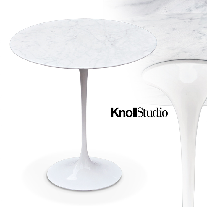이태리 knoll 놀 사리넨 라운드 사이드테이블(51cm)
