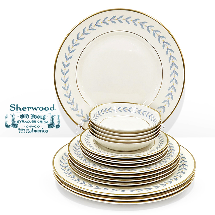 미국산 sherwood 셔우드 접시,볼13cm세트