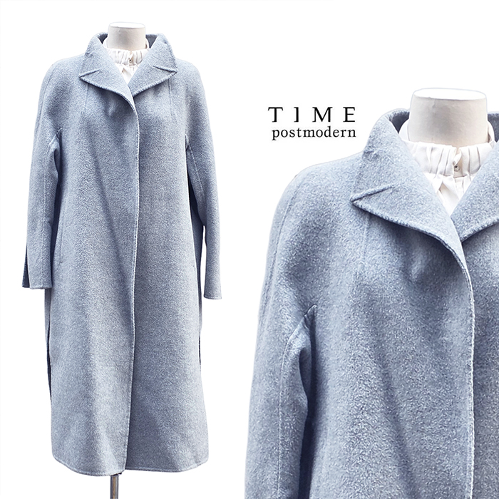 TIME 타임 모,캐시미어 코트