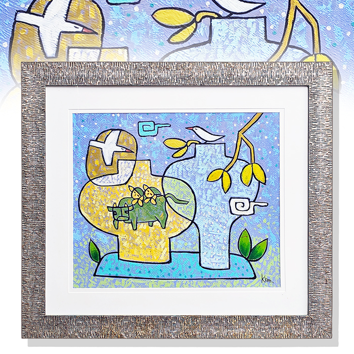작가미상 추상화 그림(kim)