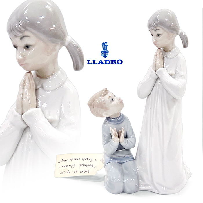 스페인 야드로 피겨린 Teaching to Pray #4779