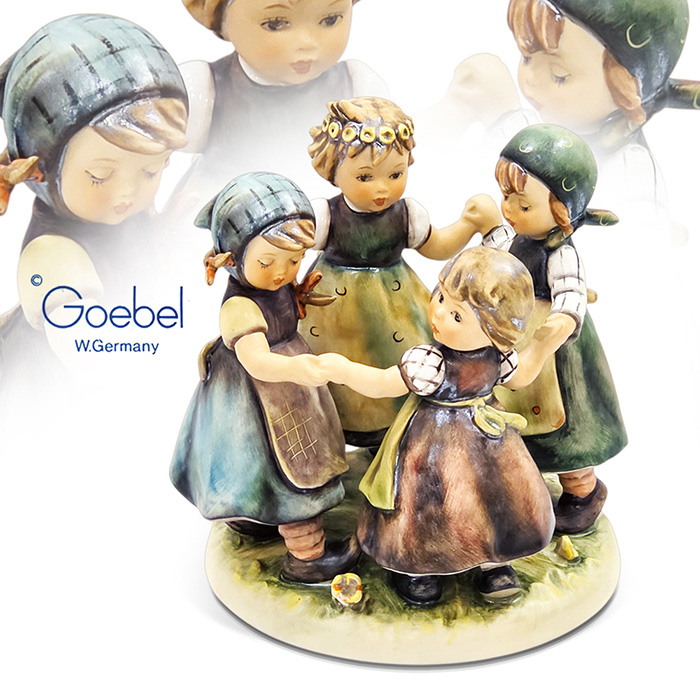 독일 Geobel 괴벨 훔멜 피겨린 링 어라운드 더 로지