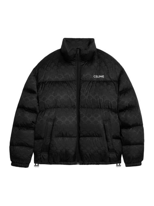 셀린느 25FW 남성 트리옹프 모노그램 자카드 자켓 다운 패딩 2W31A795W 38NO