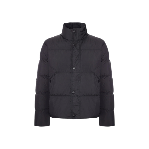 26FW 스톤아일랜드 크링클랩스 숏 다운 패딩 블랙 L2S154100109 S0A23 V0029