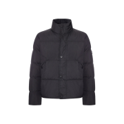 26FW 스톤아일랜드 크링클랩스 숏 다운 패딩 블랙 L2S154100109 S0A23 V0029