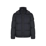 26FW 스톤아일랜드 매트 립스탑 코듀라 다운 패딩 블랙 L2S154100013 S0483 V0029