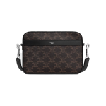 26FW 셀린느 트리옹프 캔버스 카프스킨 스몰 크로스백 블랙 113942EVJ 38SI