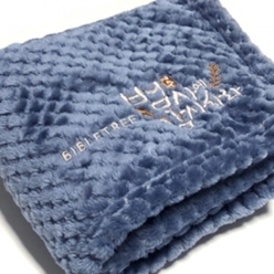 PRAISE극세사 무릎담요(블루) 자수인쇄 가능(10%할인)