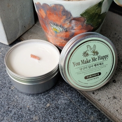 BLESS틴케이스소이캔들70ml(당신이있어행복해요)(30%할인)