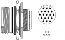 D38999/24WD19SN(SKT 19 POS Crimp ST Jam Nut 19 Terminal 1 Port)※ 보호 캡이 불포함 될 수 있으며 필요시 주문과 함께 연락 부탁드립니다.※ 25개 이상 주문 시 e-mail로 문의 바랍니다.(재고 소진 시 국내 생산 영업일 기준 10일)