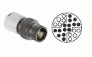 MR50ZS08 0420 AN1 E1AS(Cable Mounted, Receptacle, Number of contacts 20, 4, Size 8, Housing color Anthracite, Brass)
