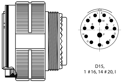 D38999/26WD15PN