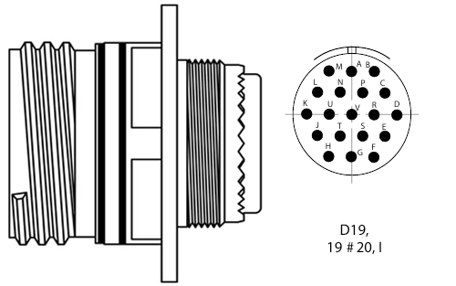 D38999/20WD19SN