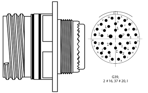 D38999/20WG39PN