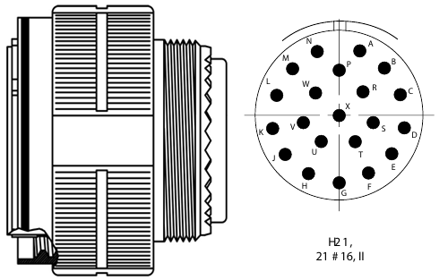 D38999/26WH21PN