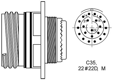 D38999/20FC35PN