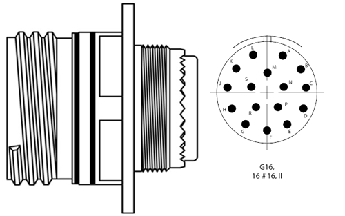D38999/20WG16SN