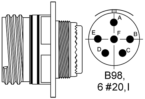 D38999/20WB98PN
