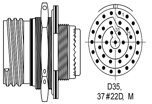 D38999/24FD35SN