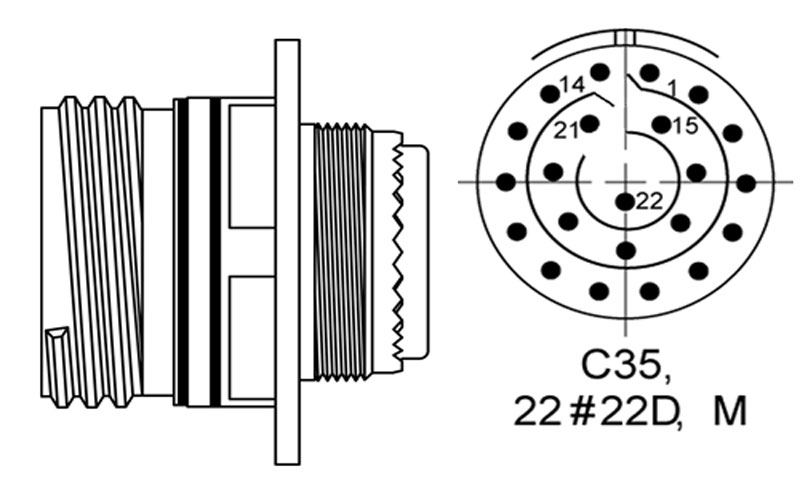 D38999/20WC35PN