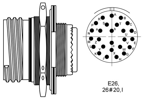 D38999/24WE26SN