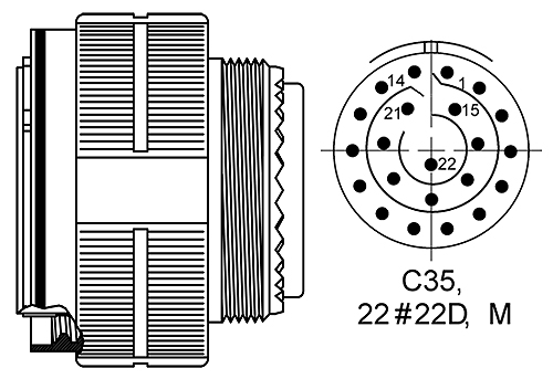 D38999/26WC35SN