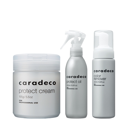 카라데코 서포트아이템 프로텍트 크림200g/ 오일200g/ 리무버200g