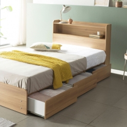 헤이모노 라떼 서랍형 수납침대 SS_라텍스매트리스