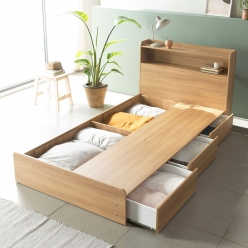 헤이모노 라떼 서랍형 수납침대 SS_라텍스매트리스