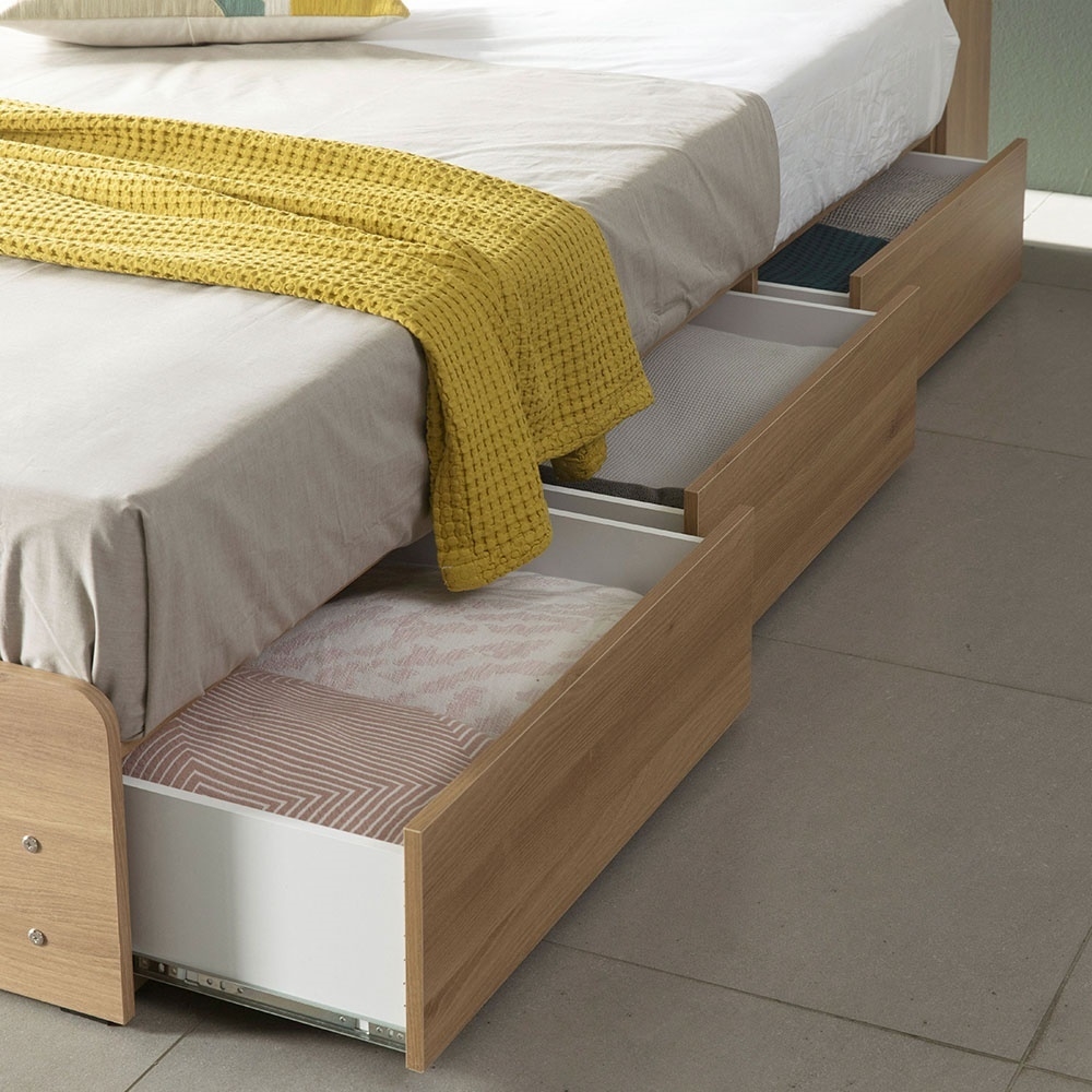 헤이모노 라떼 서랍형 수납침대 SS_라텍스매트리스