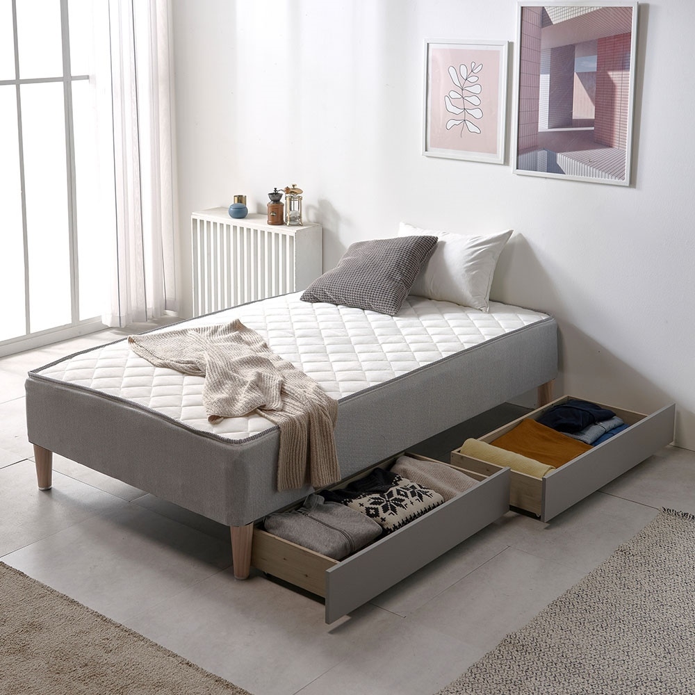 헤이모노 마틴 침대일체형 라텍스매트리스 S싱글