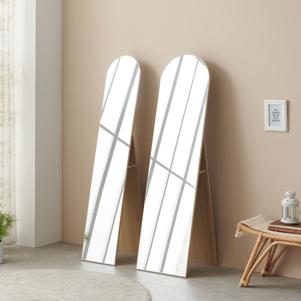 마리메종 로라 아치형 인테리어 스탠드 전신거울 400