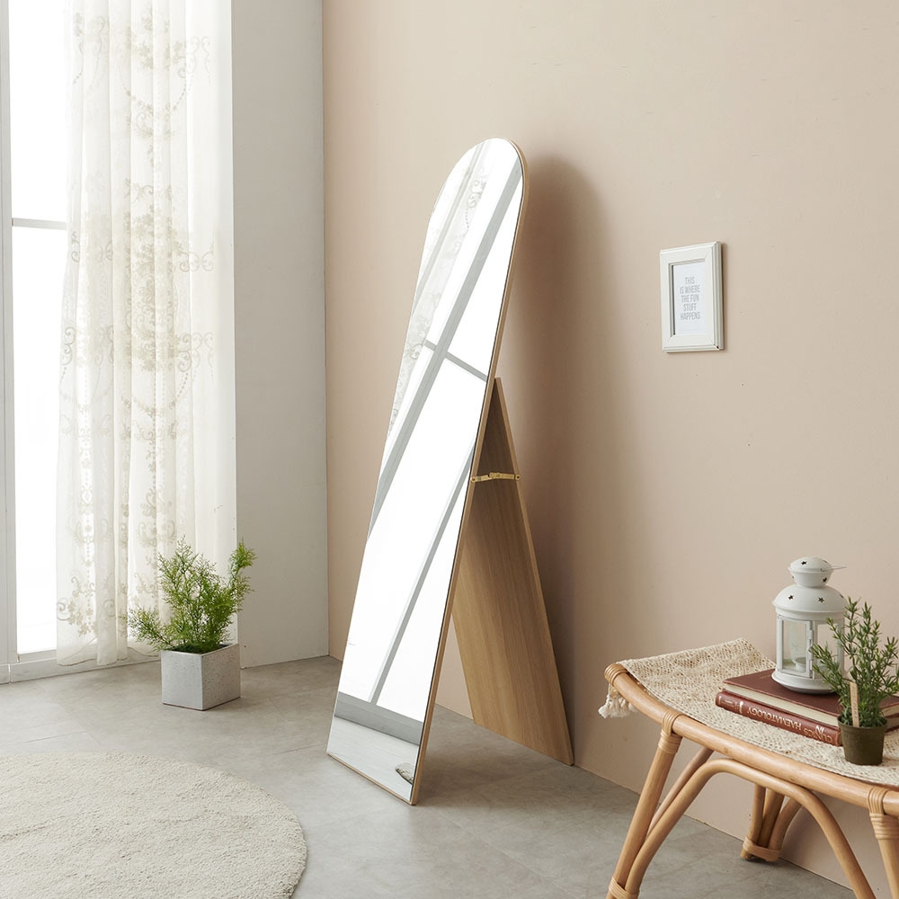 마리메종 로라 아치형 인테리어 스탠드 전신거울 400
