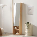 마리메종 엘빈 콘센트형 전신거울 수납장 화장대