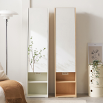 마리메종 엘빈 콘센트형 전신거울 수납장 화장대