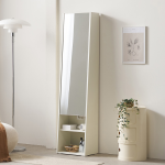 마리메종 엘빈 콘센트형 전신거울 수납장 화장대