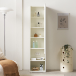 마리메종 엘빈 콘센트형 전신거울 수납장 화장대