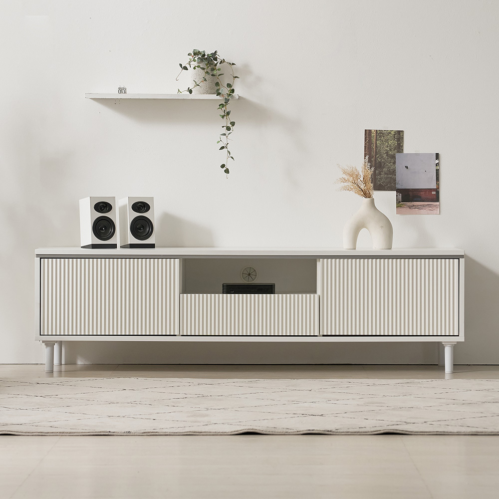 루이스 1600 와이드 템바보드 수납 거실장 티비다이