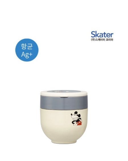 미키마우스 접이식 핸들형 보온도시락 540ML
